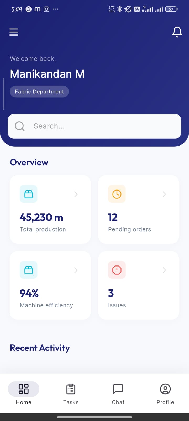 Censo Textile ERP Mobile