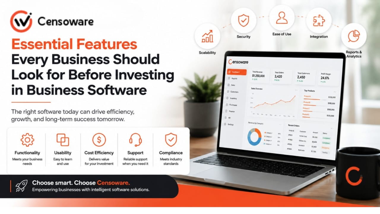 Essential Features Every Business Should Look for Before Investing in Business Software