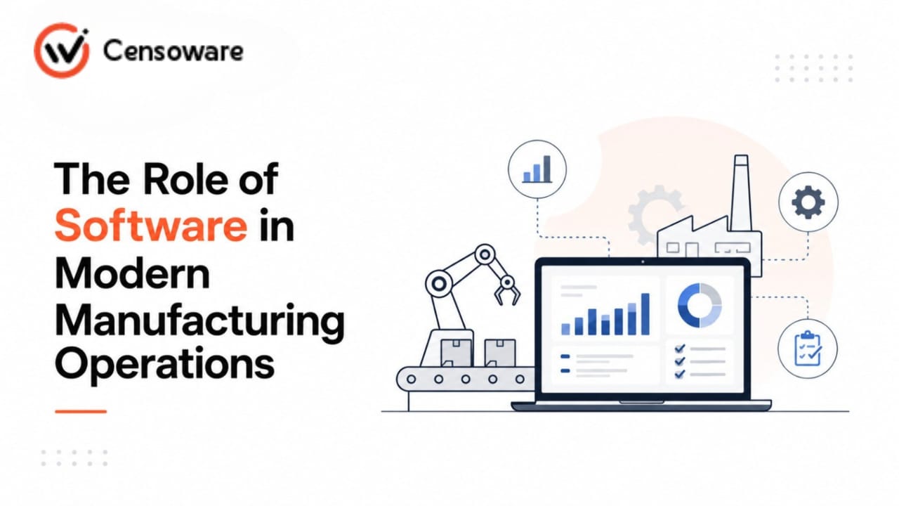 The Role of Software in Modern Manufacturing Operations
