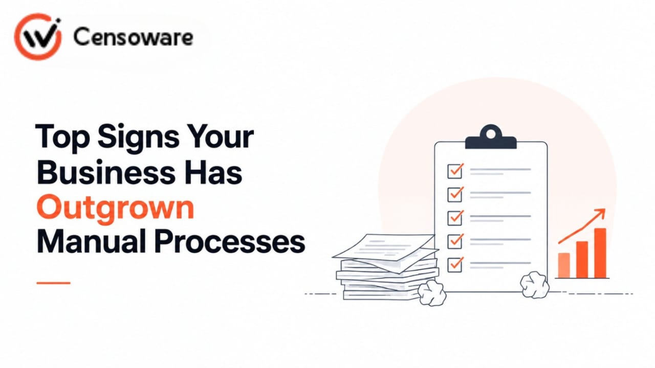 Top Signs Your Business Has Outgrown Manual Processes